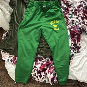 Oregon Ducks Kids Green Sweatpants